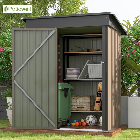 Patiowell 5x3" shed