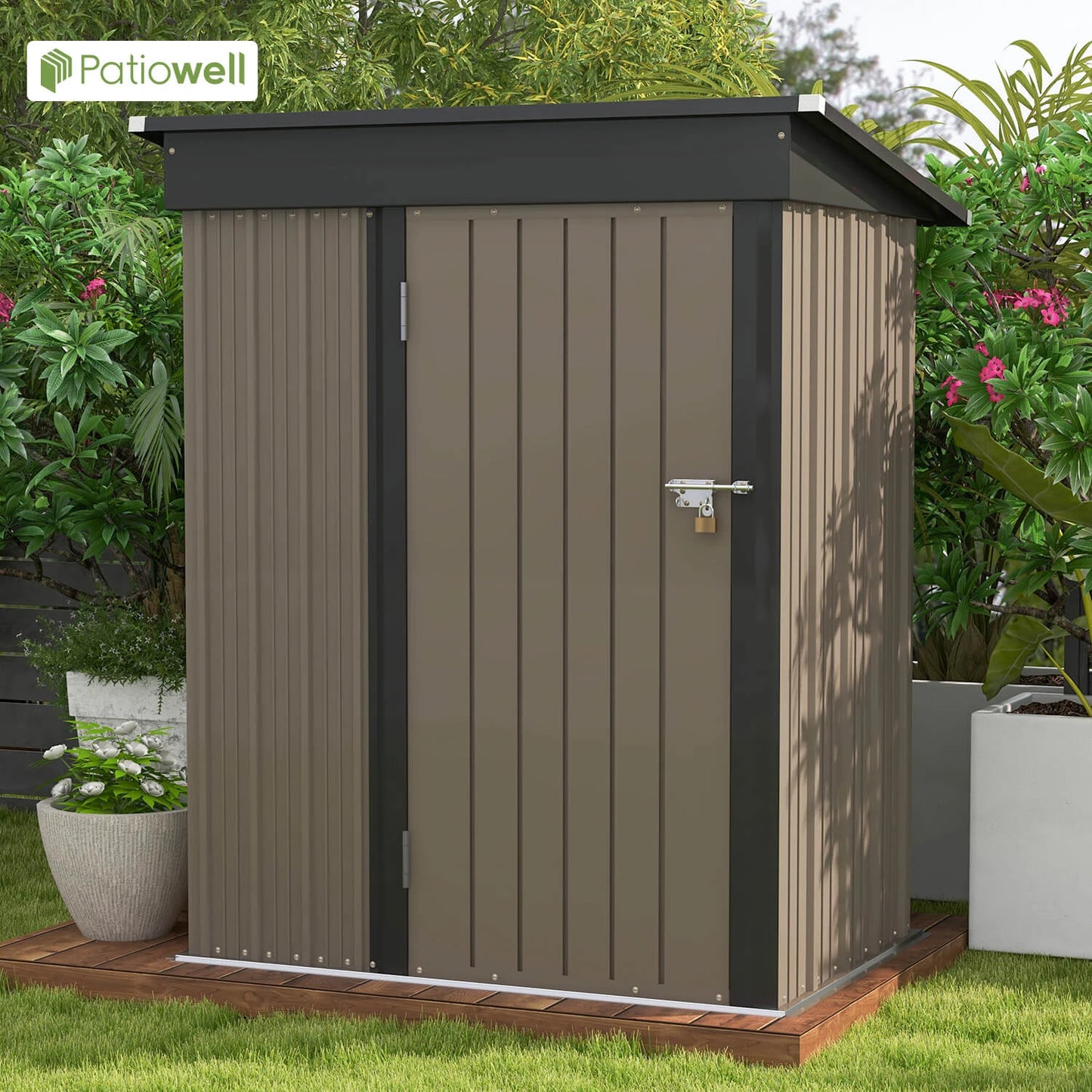 Patiowell 5x3" shed
