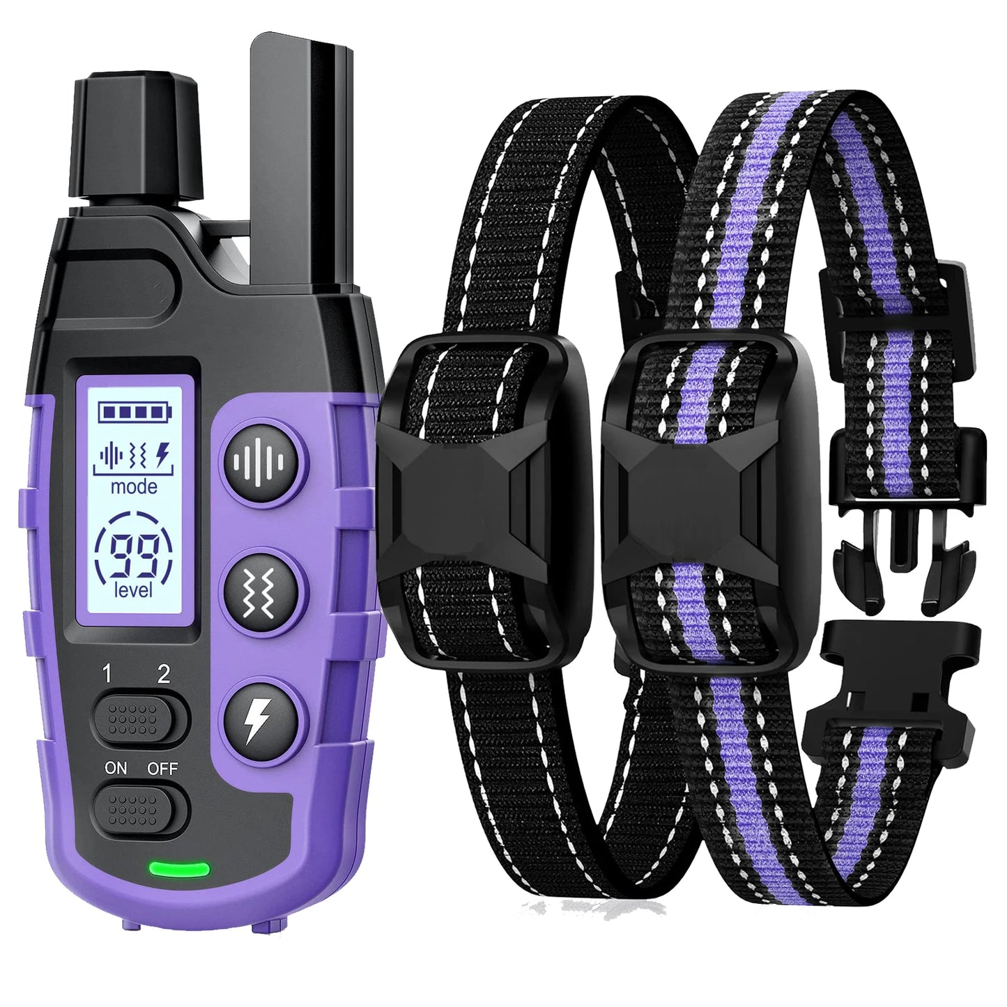 3300Ft Electric Dog Training Collar Remote Control Waterproof Pet Behavior