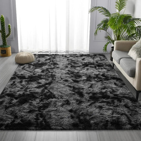 Large Size shaggy Rug Fluffy Carpet For Living Room Bedroom Kids Room