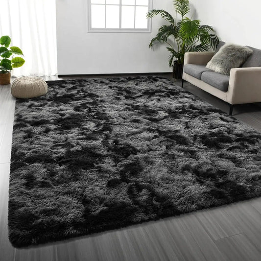 Large Size shaggy Rug Fluffy Carpet For Living Room Bedroom Kids Room