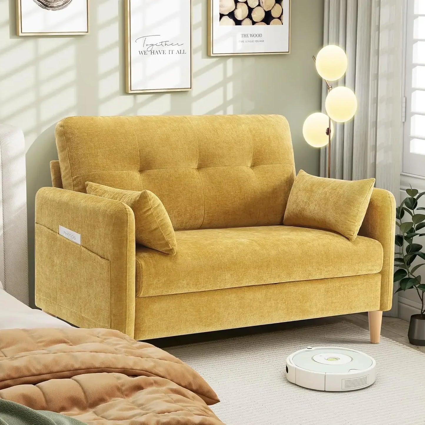 47” Small Couch for Living Room