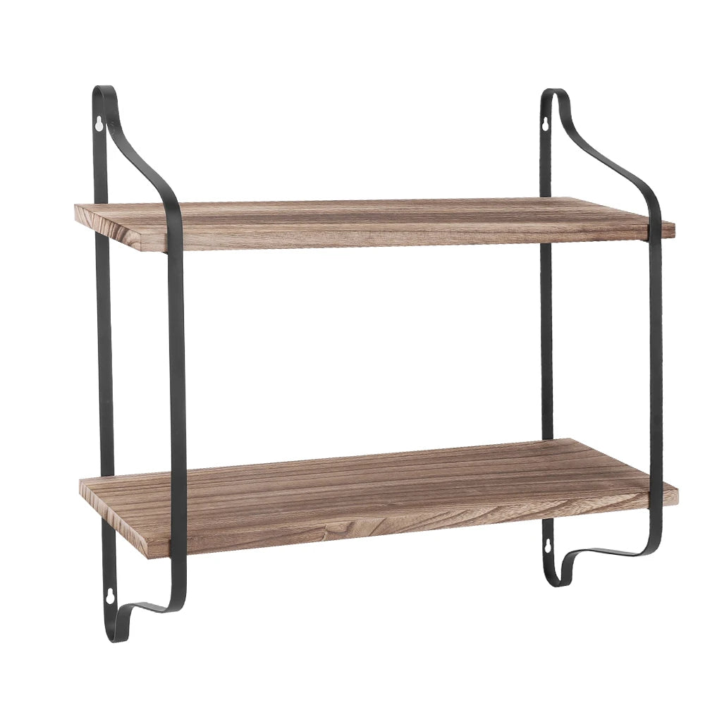 Wall Mounted Rack Display Wood Wall Shelves