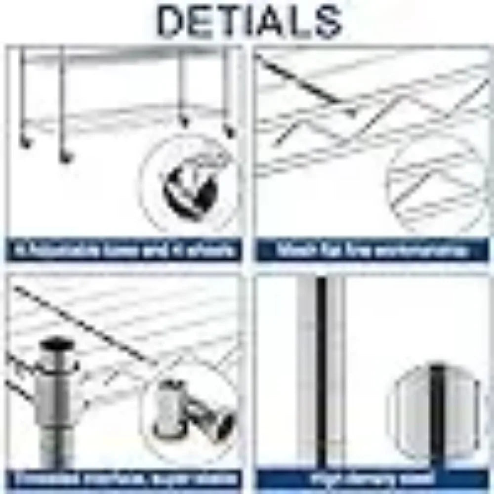 Storage Shelves Metal Shelf Wire Shelving Unit