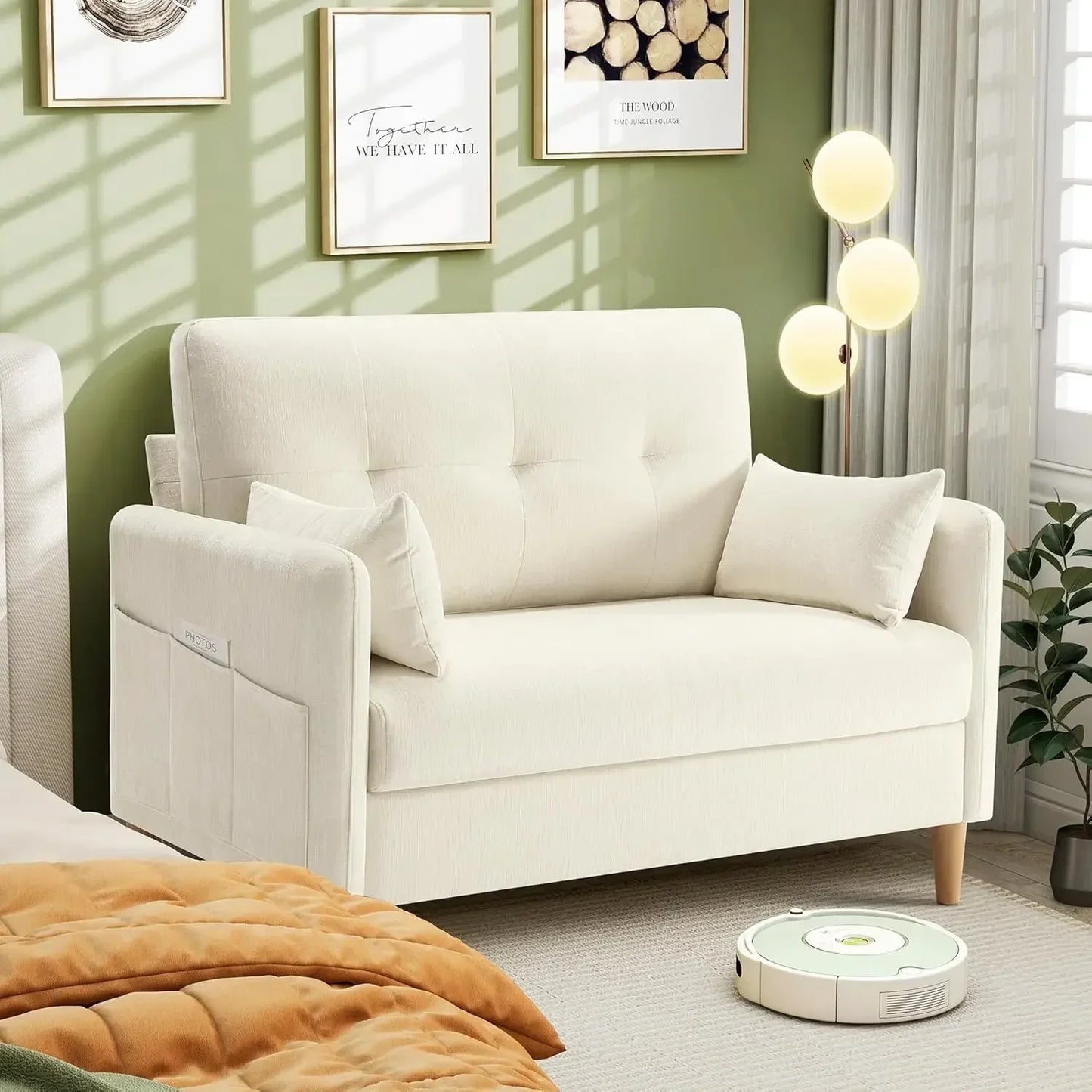 47” Small Couch for Living Room
