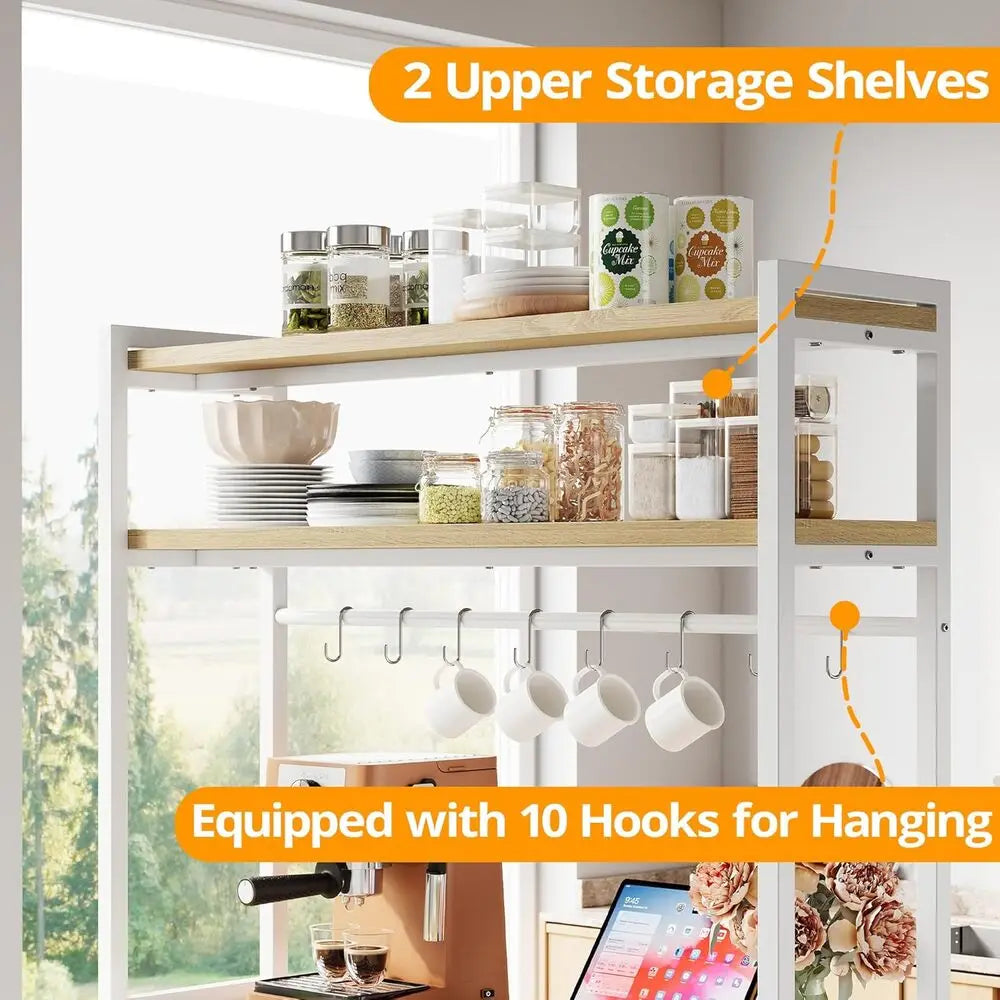 IRONCK Kitchen Island with Stools