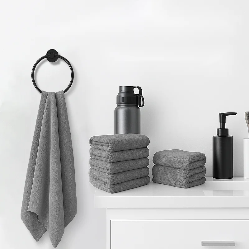 4pcs Hotel cotton towels Bamboo Fiber Towels Sets Home Bath Towels