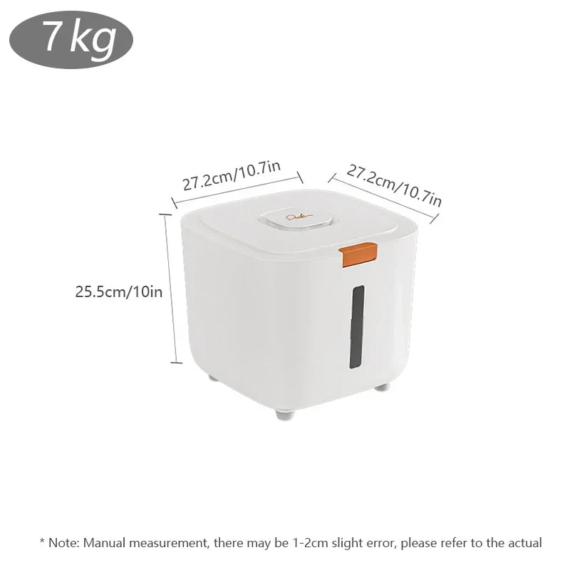 Large storage barrel food sealed moisture-proof cat food barrel storage for pet food