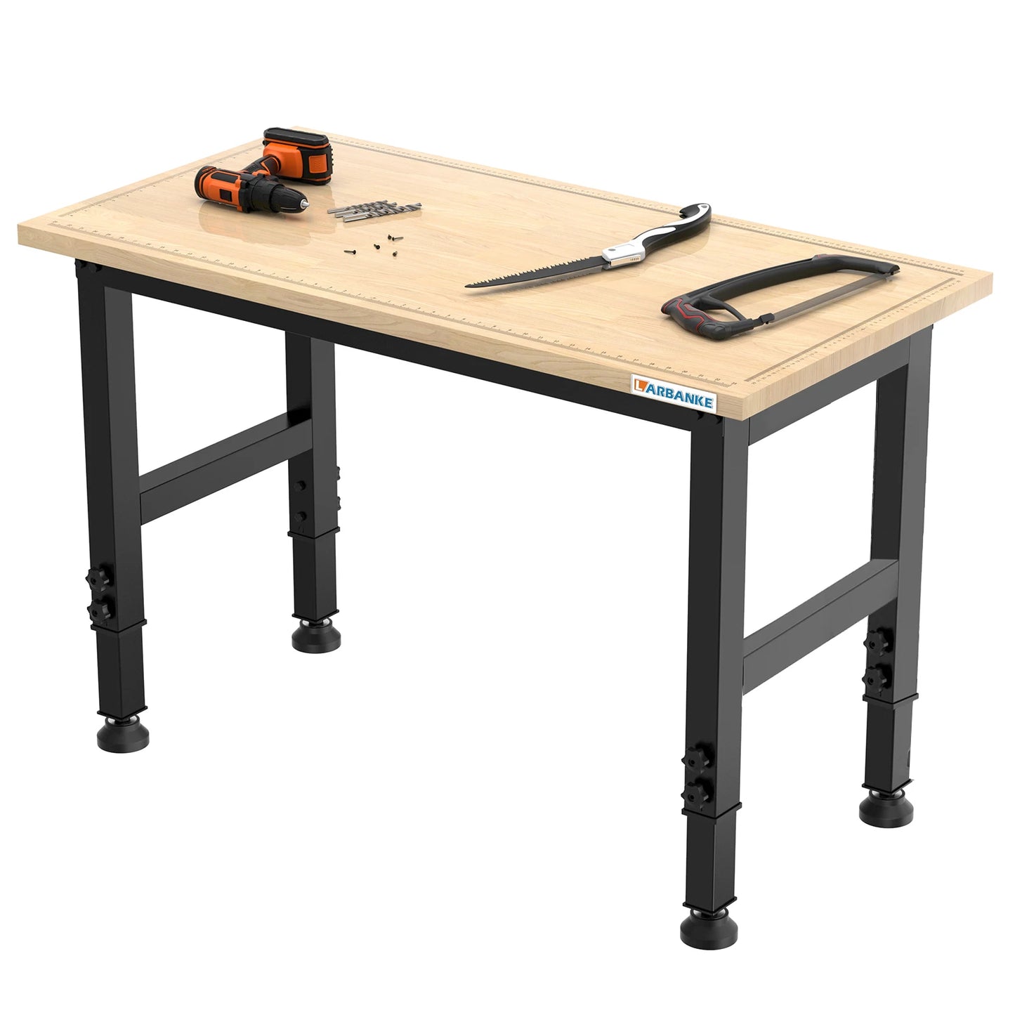48" Heavy-Duty Adjustable Workbench