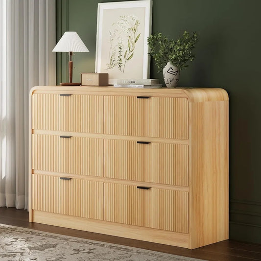 54" Wide Wooden Dresser