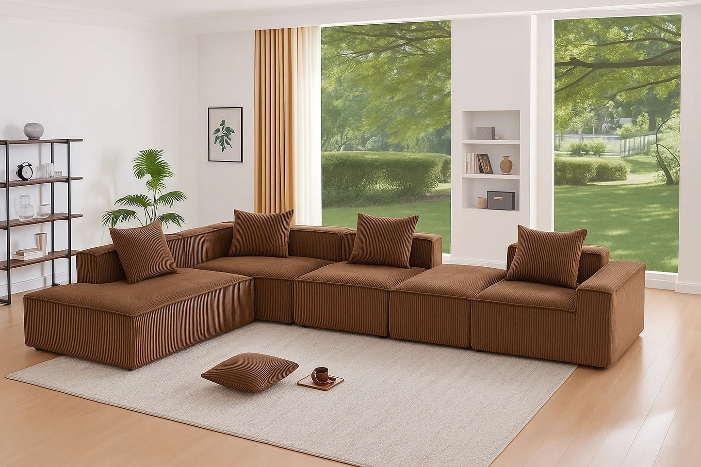 Modern Modular Upholstered Sleep Sofa