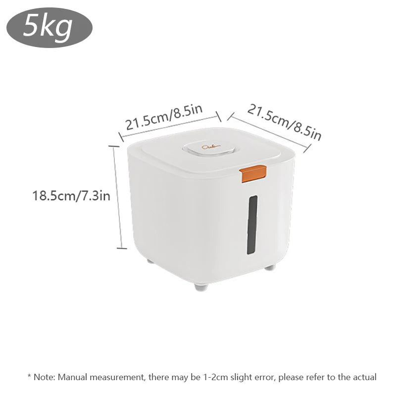 Large storage barrel food sealed moisture-proof cat food barrel storage for pet food