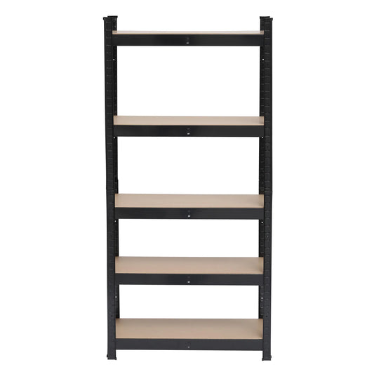 5 Tier Heavy Duty Metal Shelving Rack Unit Garage Storage Shelf