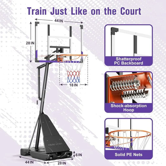 10FT  Basketball Goal System