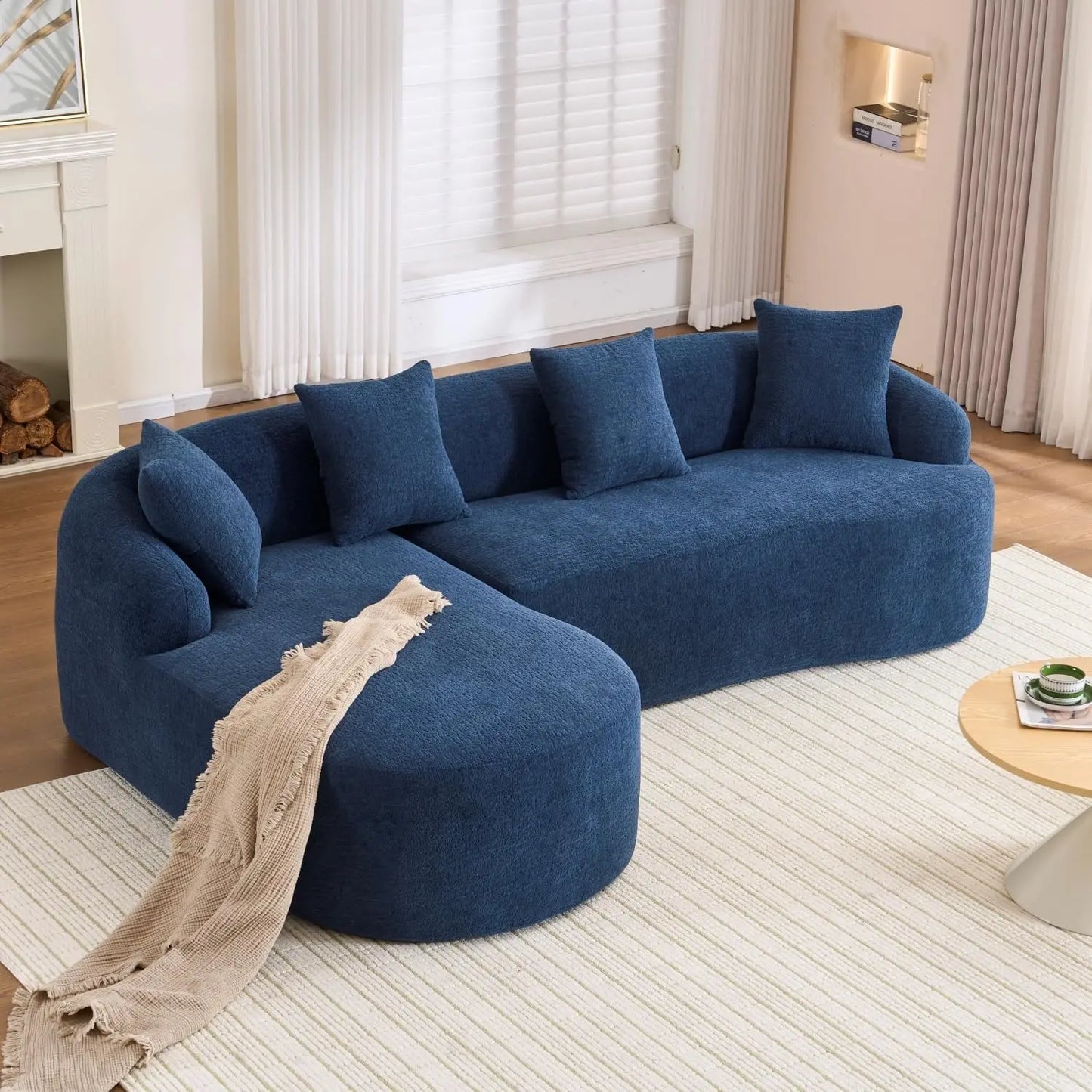 Oversized Sectional Sofa with Chaise for Living Room