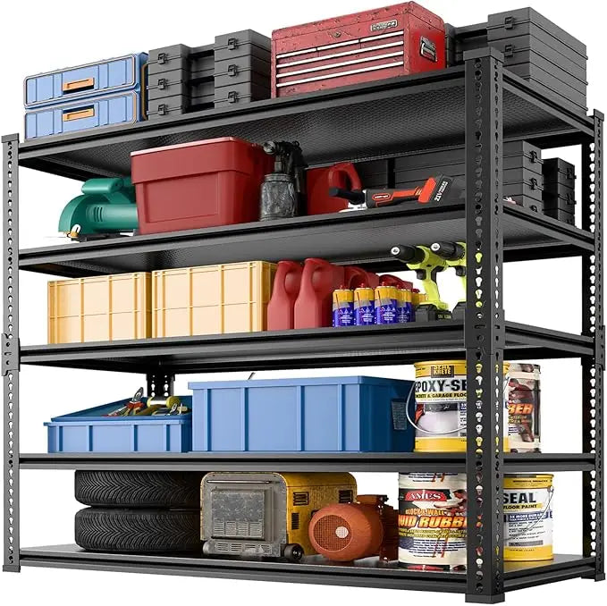 Shelving Unit 3000LBS, Aluminum Metal Shelves for Basement