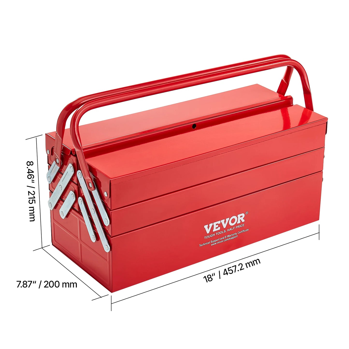 18in Metal Tool Box