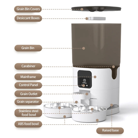 Smart automatic feeder cat food dog food pet food dispenser