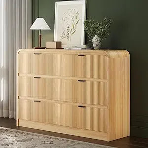54" Wide Wooden Dresser