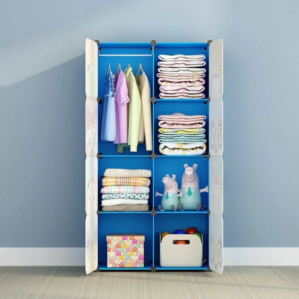 Children Wardrobe Kid Dresser