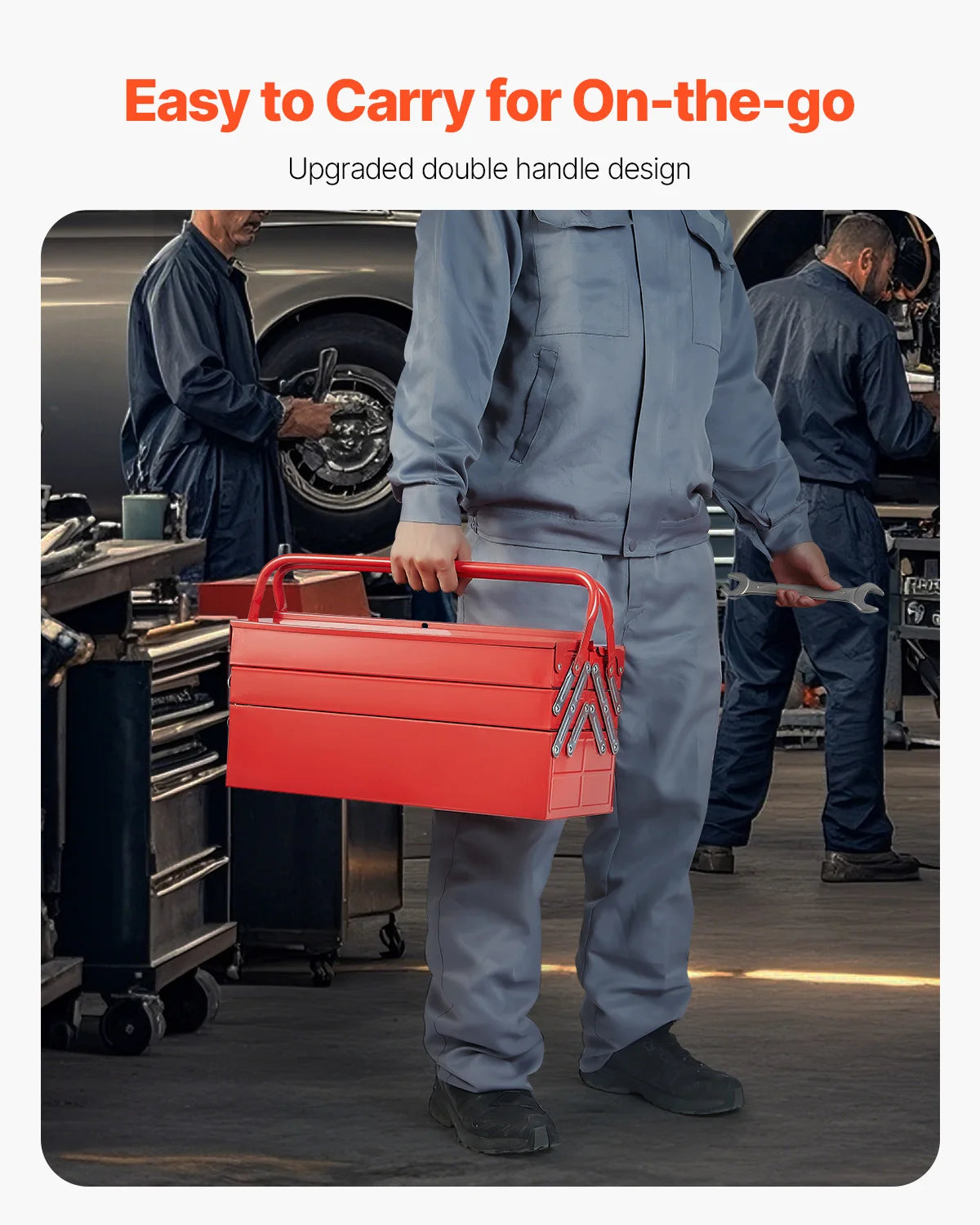 18in Metal Tool Box