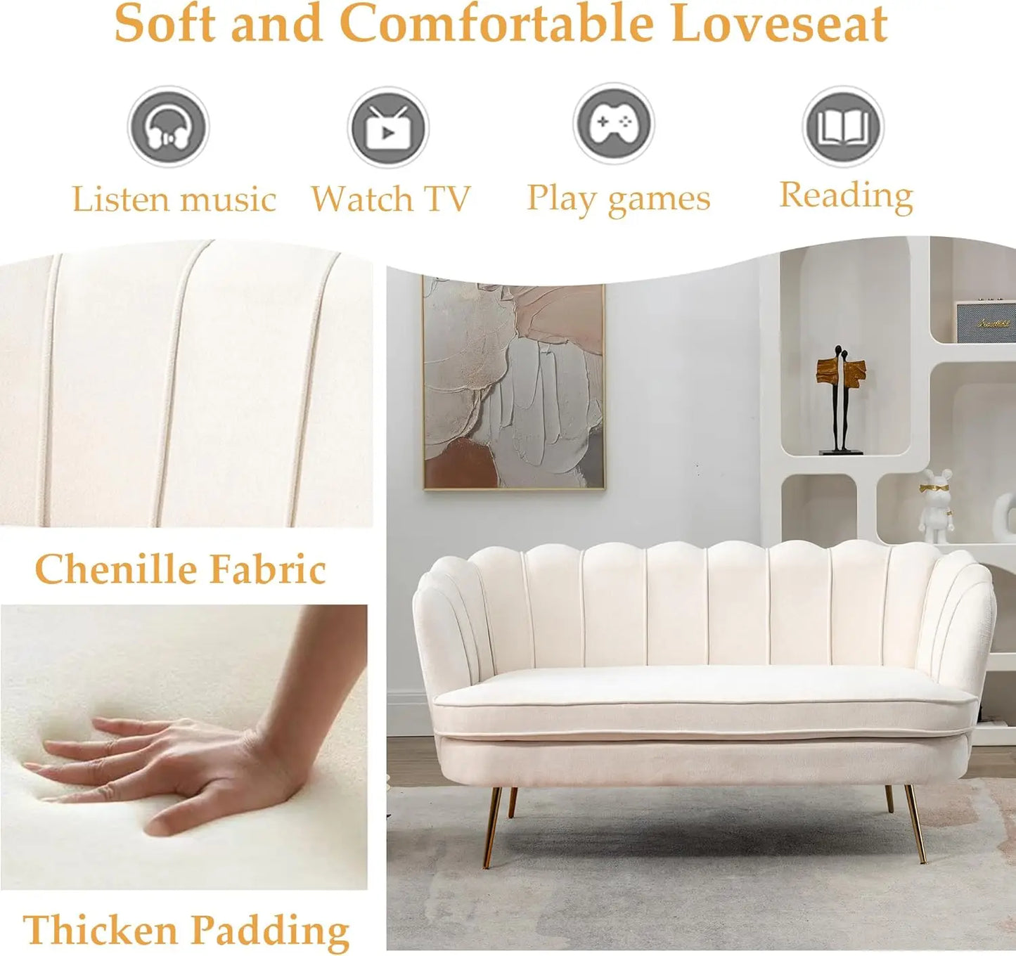 2-Seater Comfortable Love seat