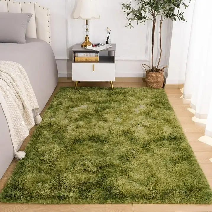 Large Size shaggy Rug Fluffy Carpet For Living Room Bedroom Kids Room