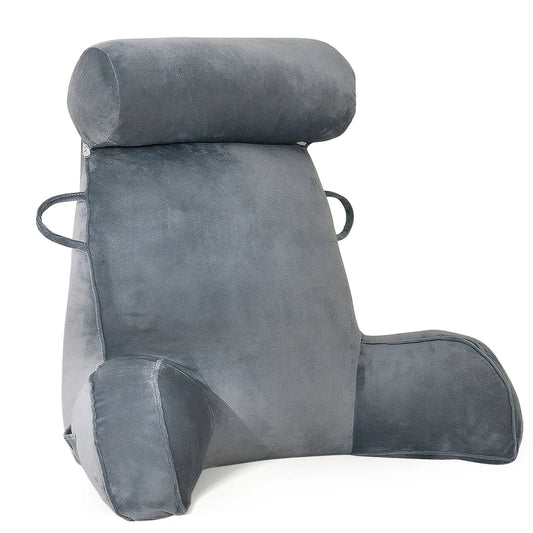 Headboard Pillow Triangle Cushion Reading Large Bolster Backrest