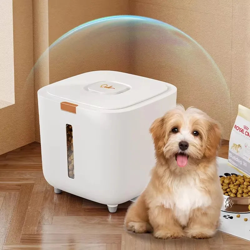 Large storage barrel food sealed moisture-proof cat food barrel storage for pet food