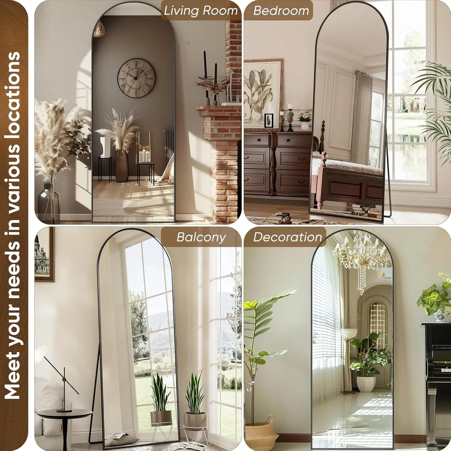 Rectangular Full Body Mirror