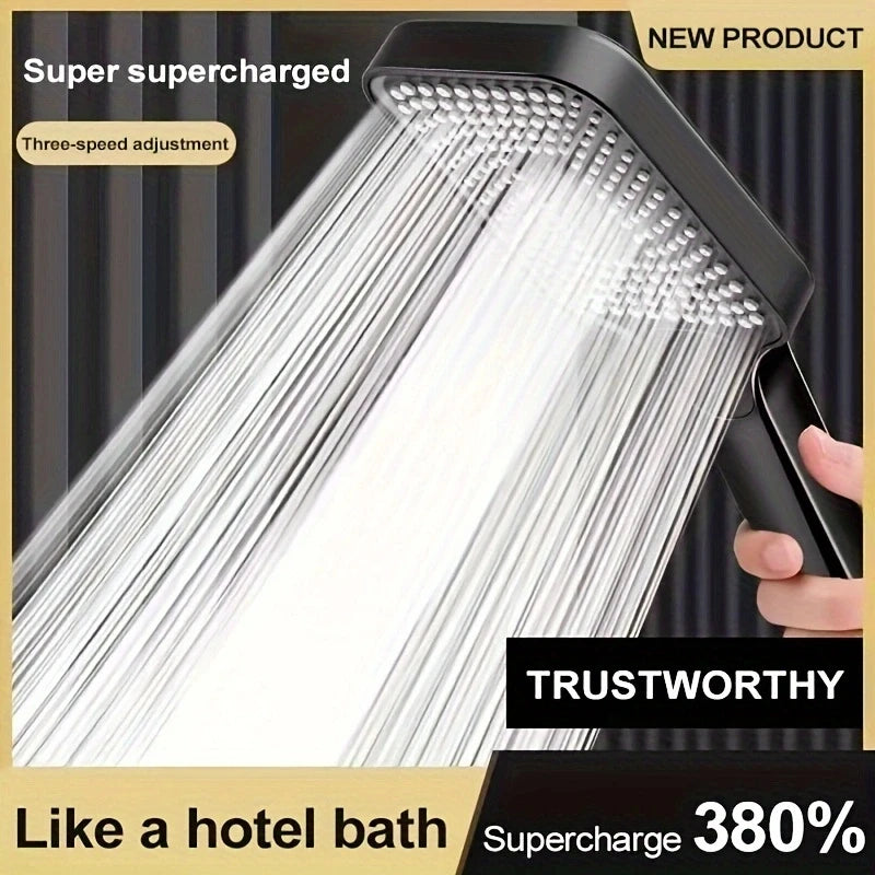 Large Area Shower Head 3 Modes Adjustable High Quality High Pressure