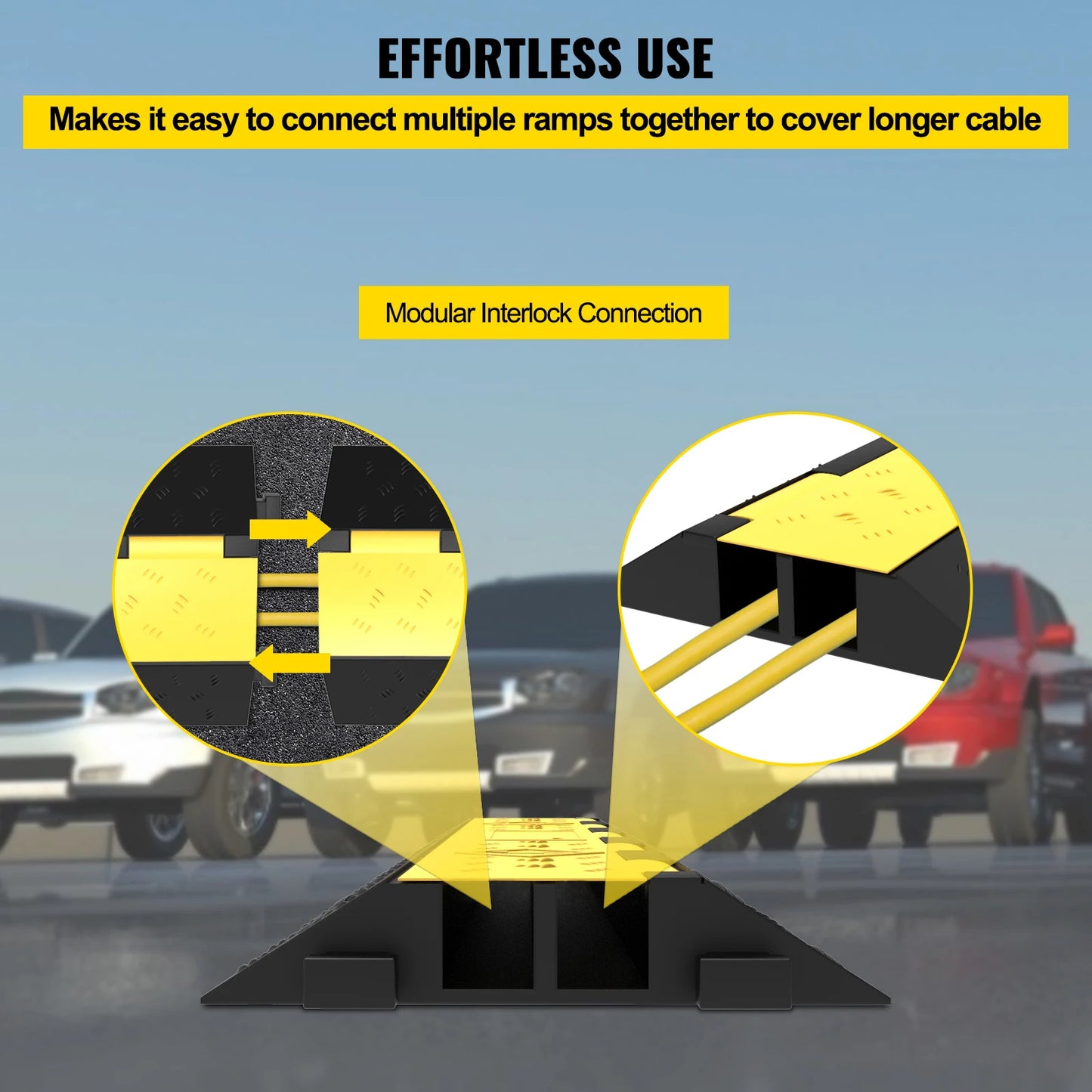 Rubber Traffic Speed Bumps