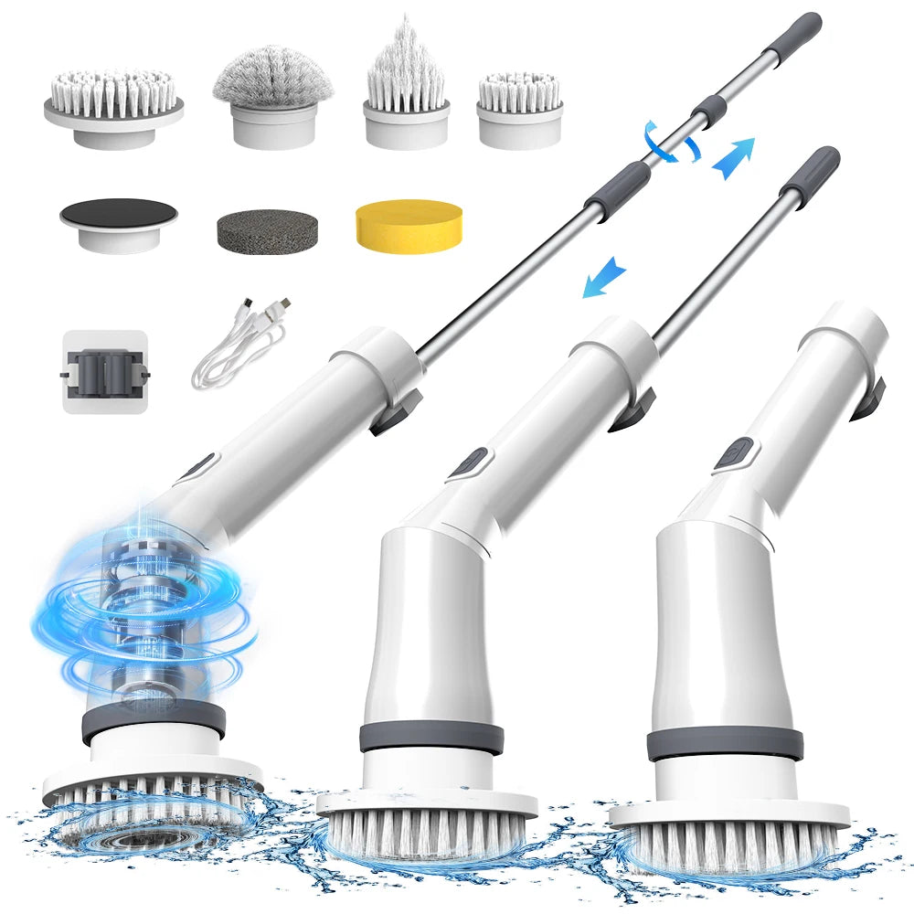 Viladepot Electric Cleaning Brush 9 in 1 fuctions