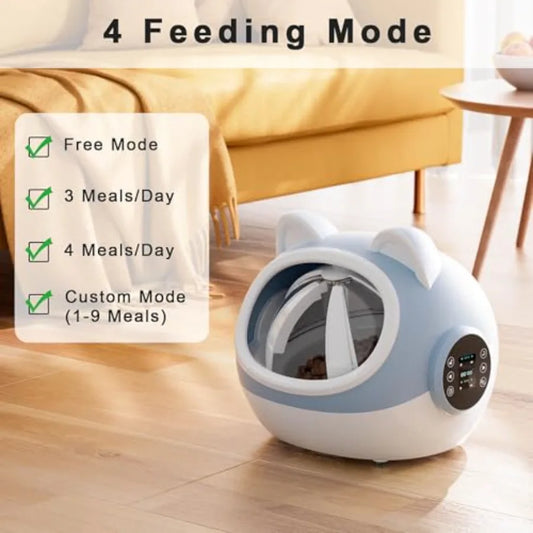 Smart Pet Feeder with Dual Collar Tags for MultiPet Households