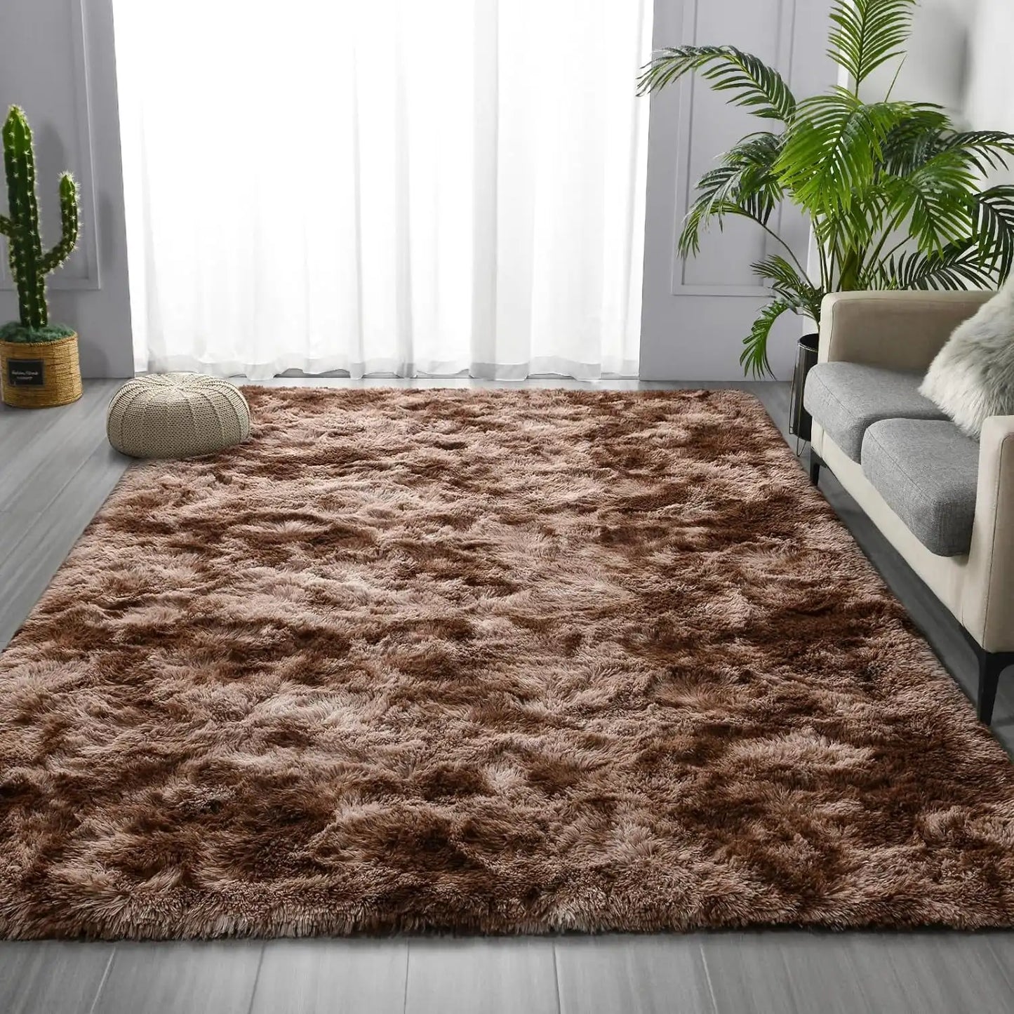 Large Size shaggy Rug Fluffy Carpet For Living Room Bedroom Kids Room