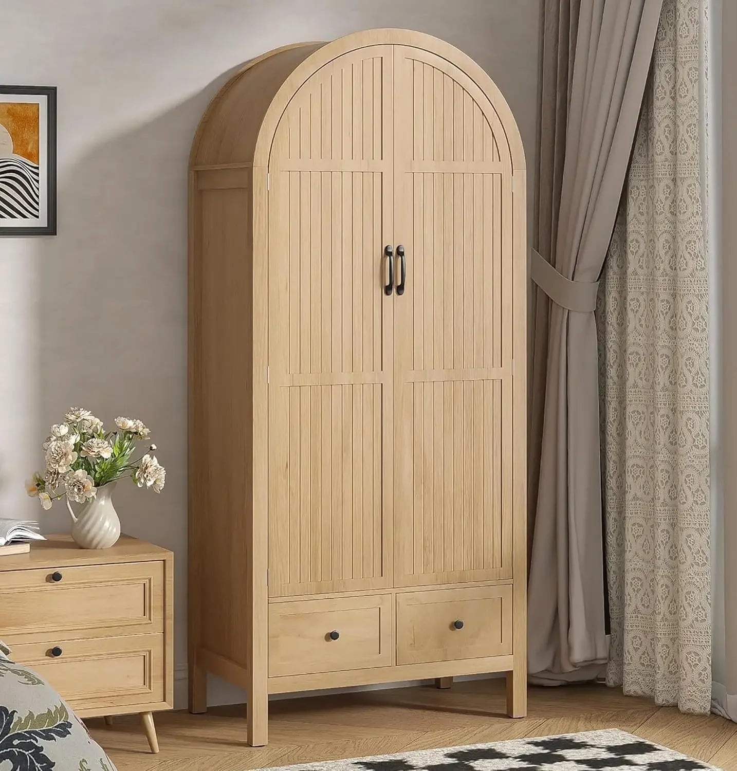 70.87" tallArmoire Wardrobe Closet
