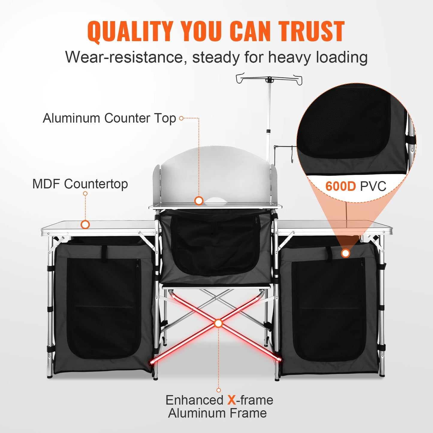 Cabinet Foldable Folding Cooking Storage Rack