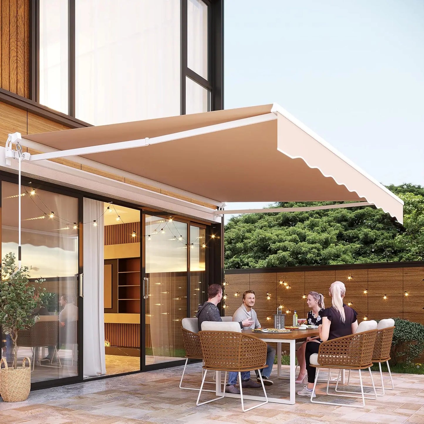 8.2'x6.5' Manual Awnings with Crank