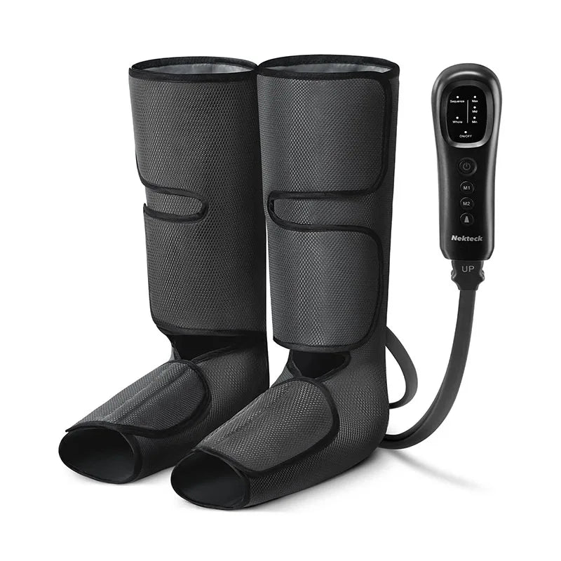 Nekteck Leg Massager Air Compression Calf Wraps Air Pressure Massage