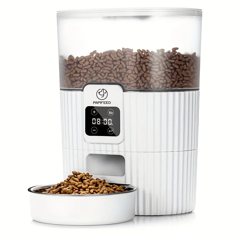 Cat automatic feeder dog fixed feeding machine with wifi remote