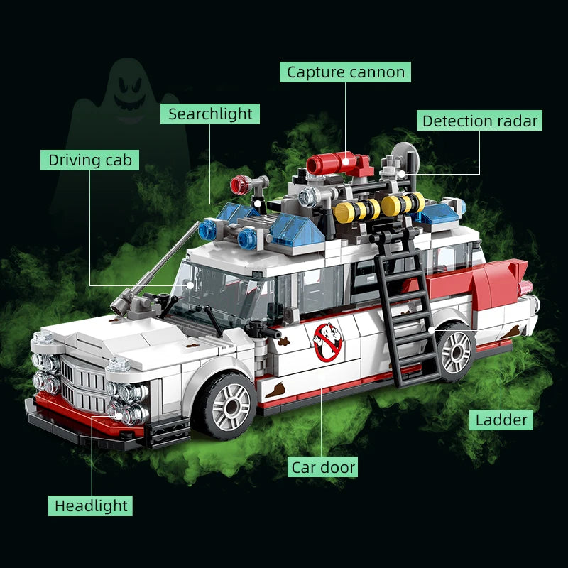 Creative Ghostbusters ECTO-1 Vehicle