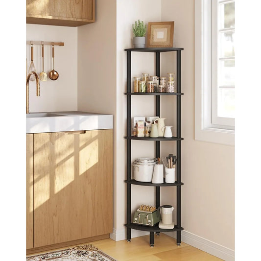 5 Tier Corner Shelf Stand