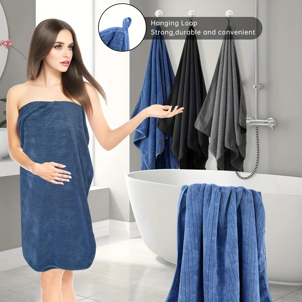 4pcs Hotel cotton towels Bamboo Fiber Towels Sets Home Bath Towels