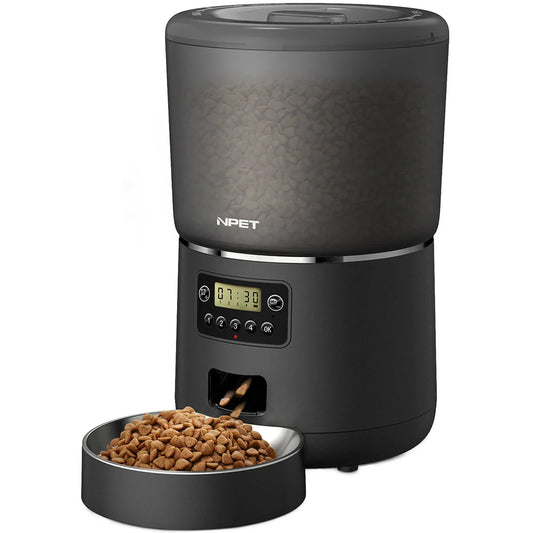 4L Automatic smart pet feeder for cats dogs multiple pets