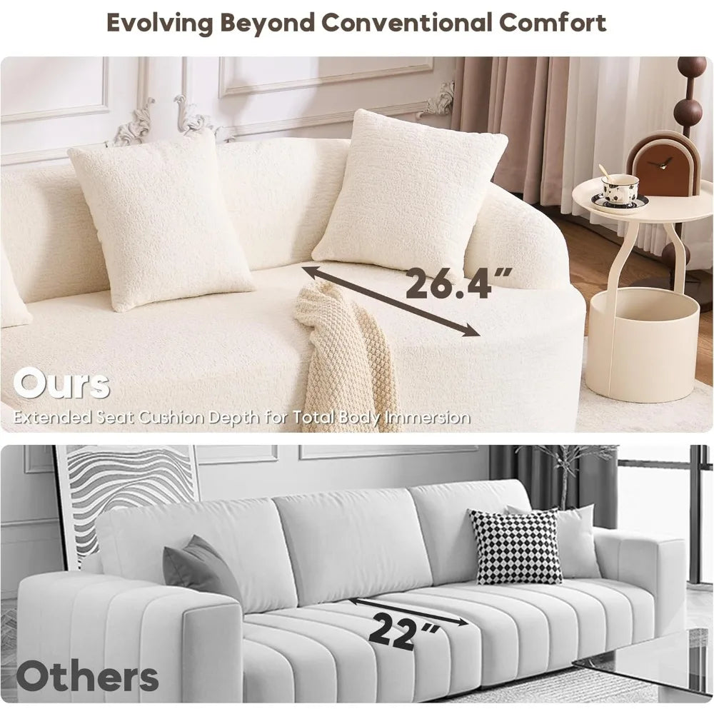 Oversized Sectional Sofa with Chaise for Living Room
