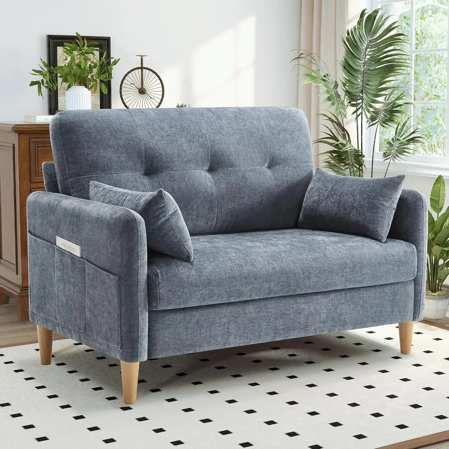 47” Small Couch for Living Room