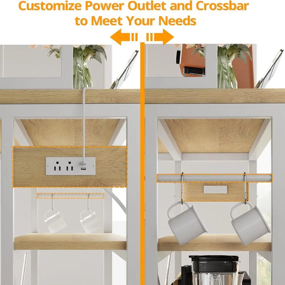 IRONCK Kitchen Island with Stools