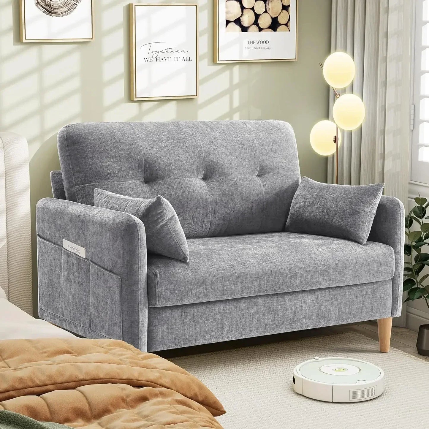 47” Small Couch for Living Room