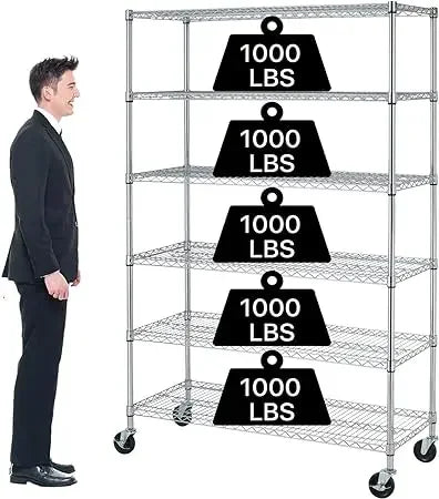 Storage Shelves Metal Shelf Wire Shelving Unit