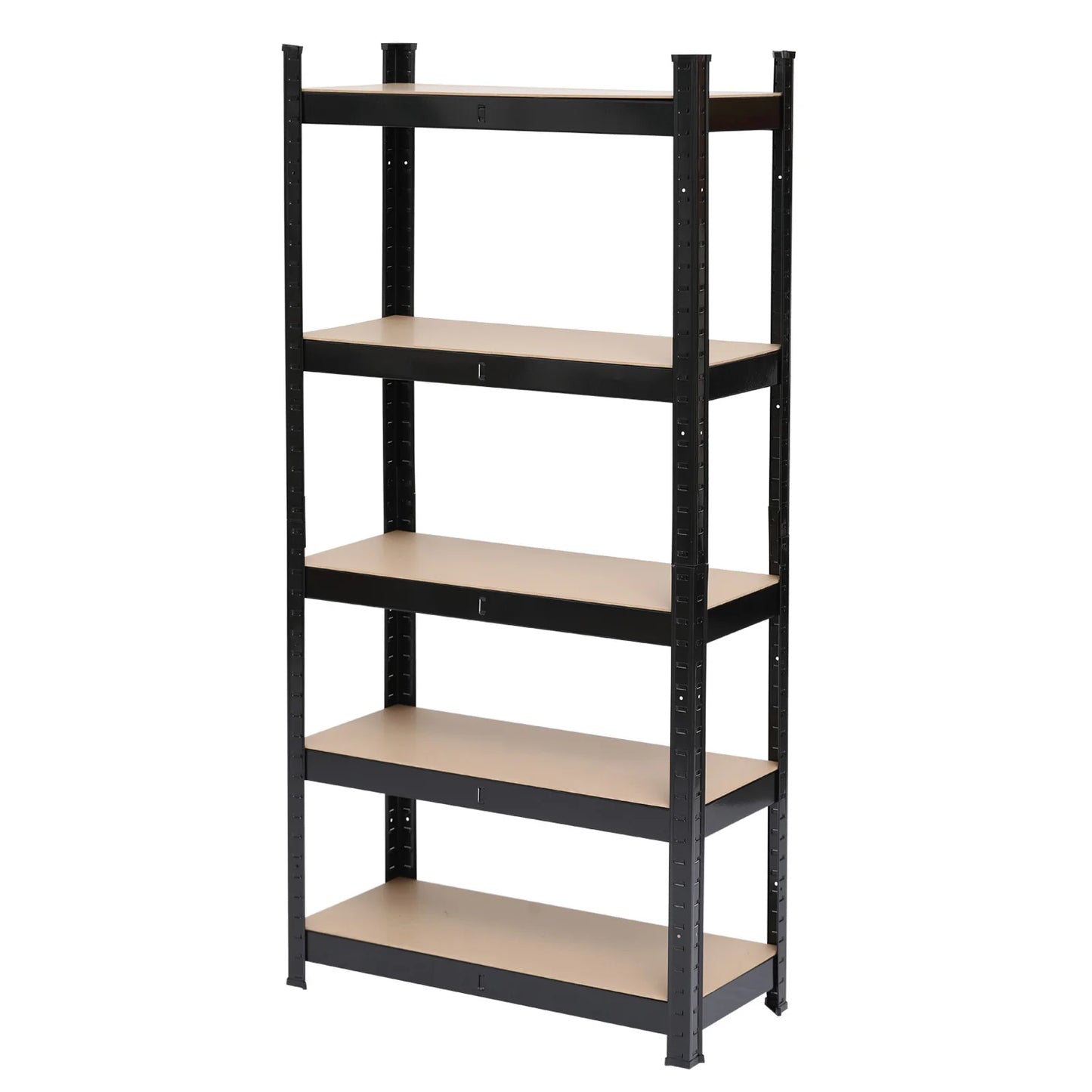 5 Tier Heavy Duty Metal Shelving Rack Unit Garage Storage Shelf